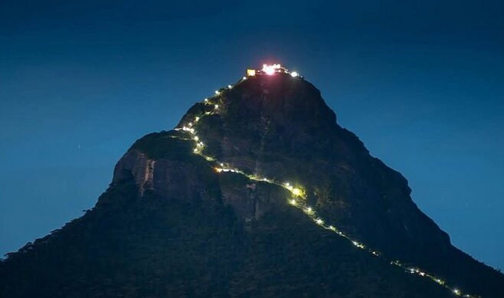 Adam’s Peak (Sri Pada), Central Province, Sri Lanka